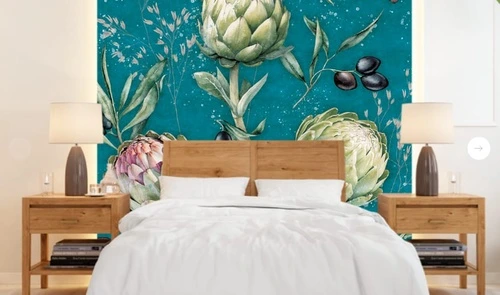 цветы, с фруктами, ягоды фрукты обои, артишок, синий