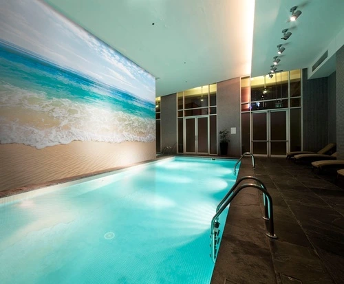 пейзаж, релакс, морской, море, берег, волны, яркие