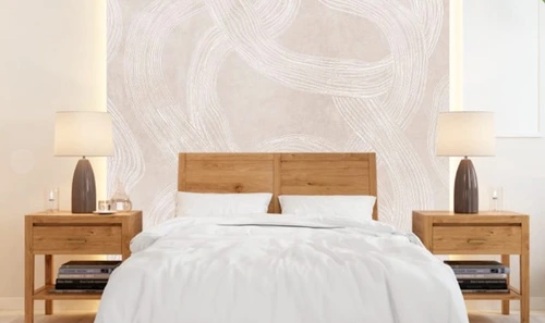 графика, бежевые, линии, светлые