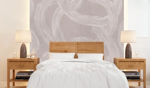 графика, бежевые, линии, светлые