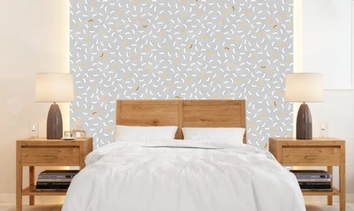 графика, серая, перья, белые, золотые