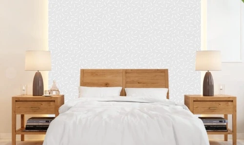 графика, геометрия, светло серая, с белым