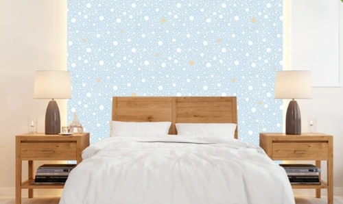 графика, геометрия, круги, голубая