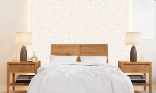 графика, геометрия, бежевые, треугольники, белые