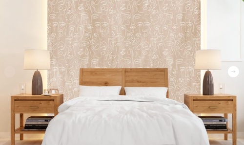 графика, бежевые, лица