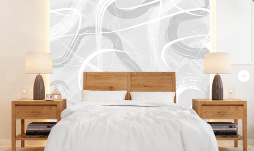 графика, серая, белые линии