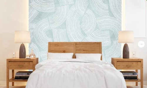 графика, бело-голубая