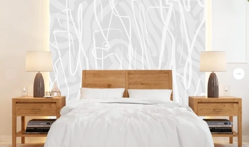 графика, абстракция, серая, белая