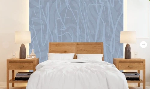 графика, абстракция, синий, голубая