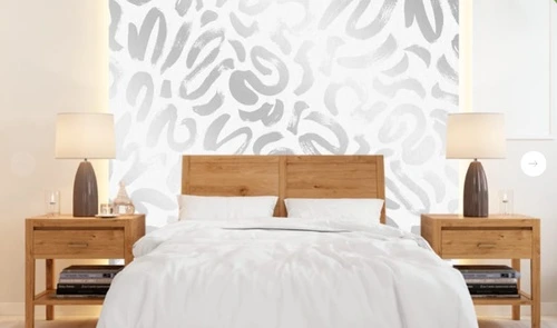 графика, абстракция, светло серая