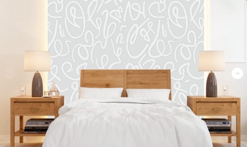 графика, абстракция, бело-серая