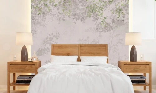 графика, дерево, ветки, бежевые