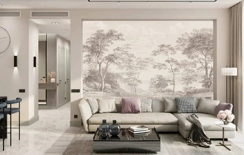 пейзаж, лес, природа, серый лес, красивые обои лес, в спальню, спальни лес, на стену лес, новинки